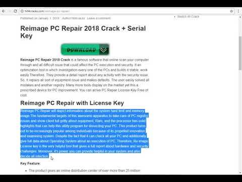 Download reimage repair full version free with key