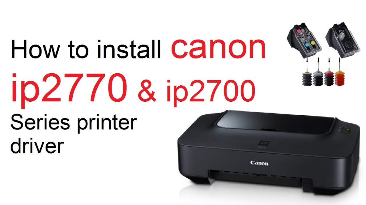 Canon pixma ip2772 driver download
